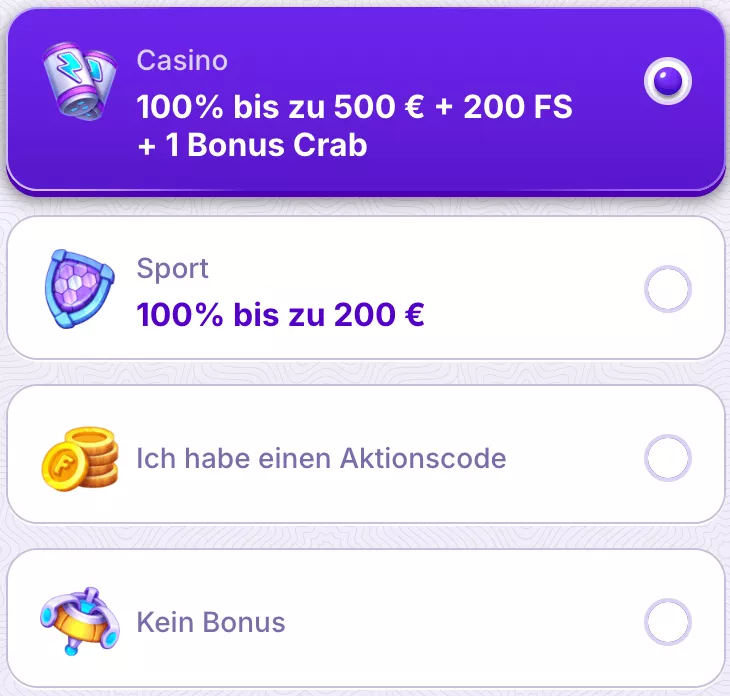 Bonus Crab Feature
